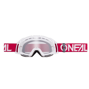 Masque MX/VTT DH (B20 Flat red white/clear) O'NEAL