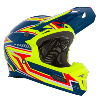 Casque vtt/DH (FURY HELMET RAPID BLUE/NEON YELLOW) O'NEAL 