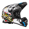 Casque VTT DH/BMX (Backflip RL2 Youth Evo Helmet VILLAIN white ) O'NEAL