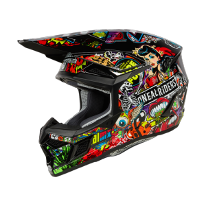 Casque cross "serie 3 crank Multi enfant " O'NEAL