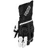 Gants route racing blanc/noir homologués CE 1KP S.LINE