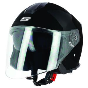 Casque jet (S770 KYLE noir brillant) S-LINE