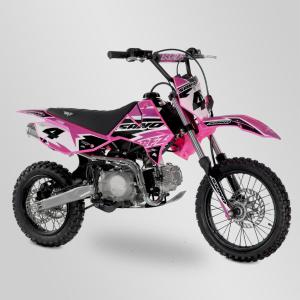 Pitbike ( RFZ Rookie125cc manuelle rose) APOLLO MOTORS