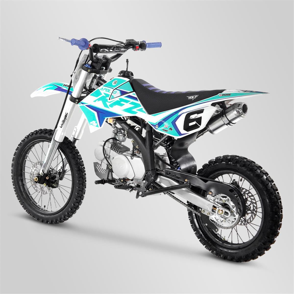 PitBike (RFZ 125 Open enduro bleue) APOLLO MOTORS