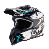 Casque MX adulte (Série 3 Villain white ) O'Neal 