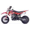 Pit-Bike "BS 50 mini" rouge BASTOS