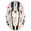 Casque MX (Série 1 Splash white/orange) O'NEAL