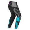 Pantalon MX/VTT/BMX  (Element women's roller black/cyan) O'NEAL