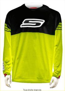 Maillot MX/VTT/BMX (Jaune Fluo) S.LINE