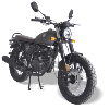 Moto 125cc (scrambler AM-64 E5 gris titane) ARCHIVE